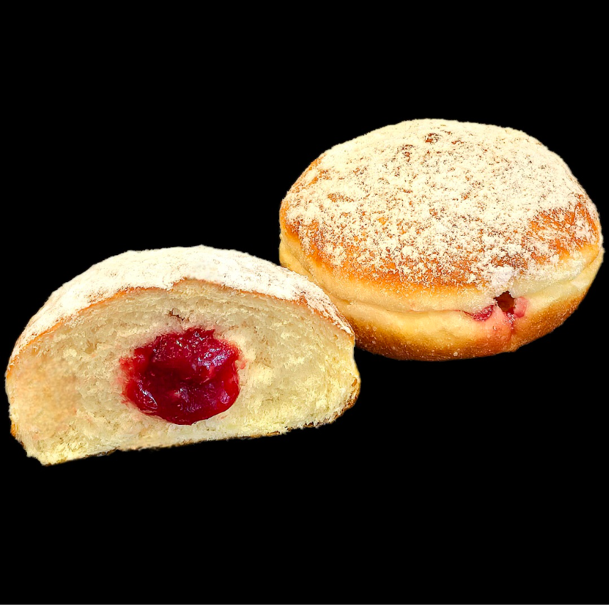 LARGE JAM FILLED BALL DONUTS BOX6