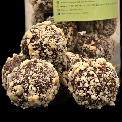 CHOCOLATE & PEANUT BUTTER BLISS BALL PK18 (GF)
