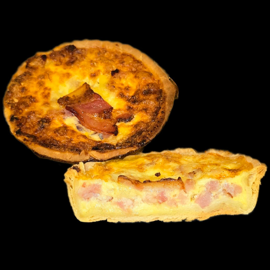 PIE SIZE HAM QUICHE BOX4