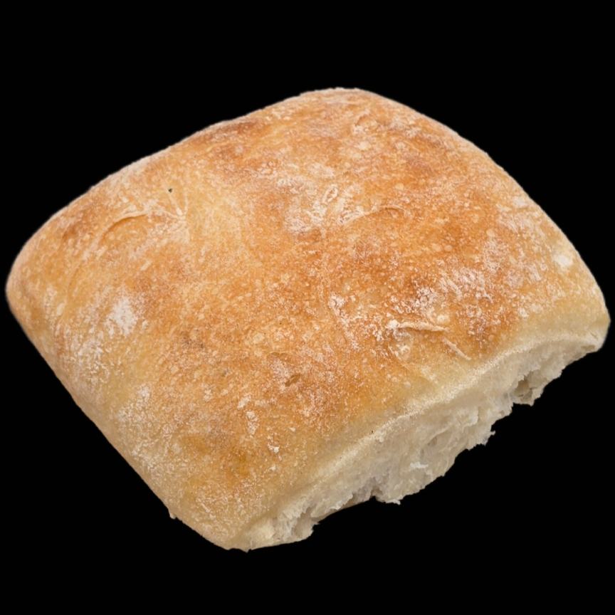 SQUARE ARTISAN CIABATTA ROLL