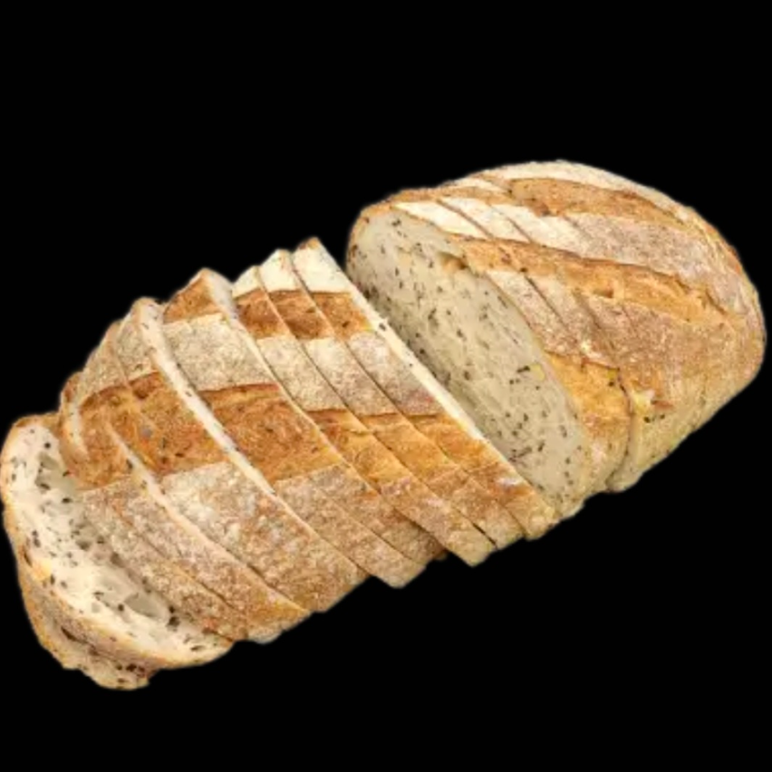 SOURDOUGH PREM SOY & LINSEED SLC (RAW WEIGHT 1.5KG)