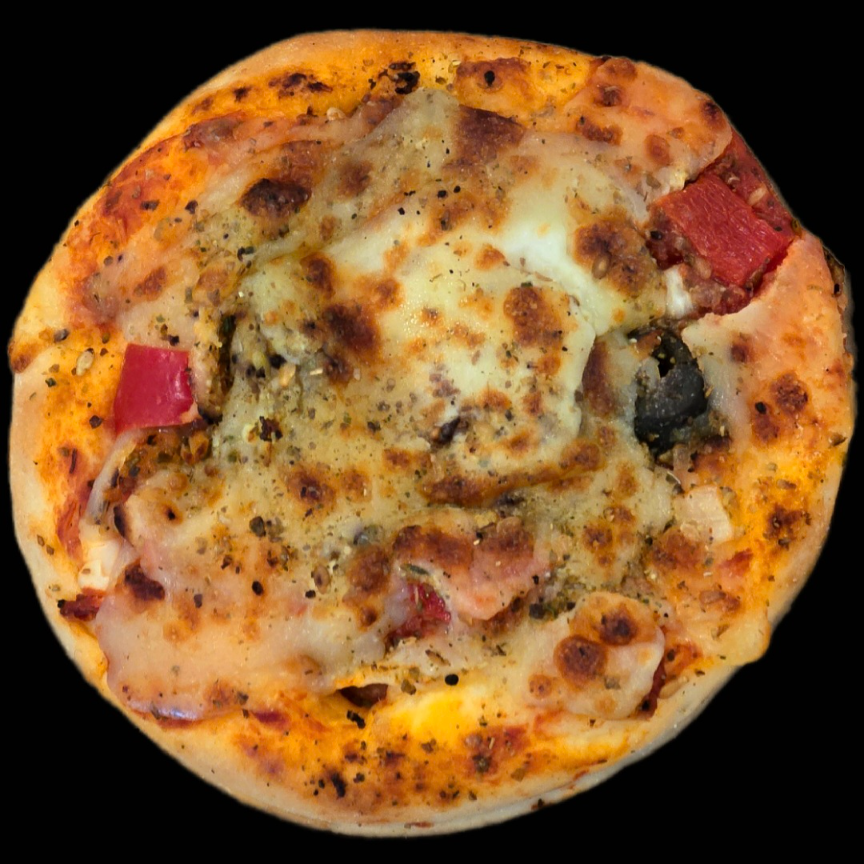 VEGETARIAN PIZZA MINI'S PK12