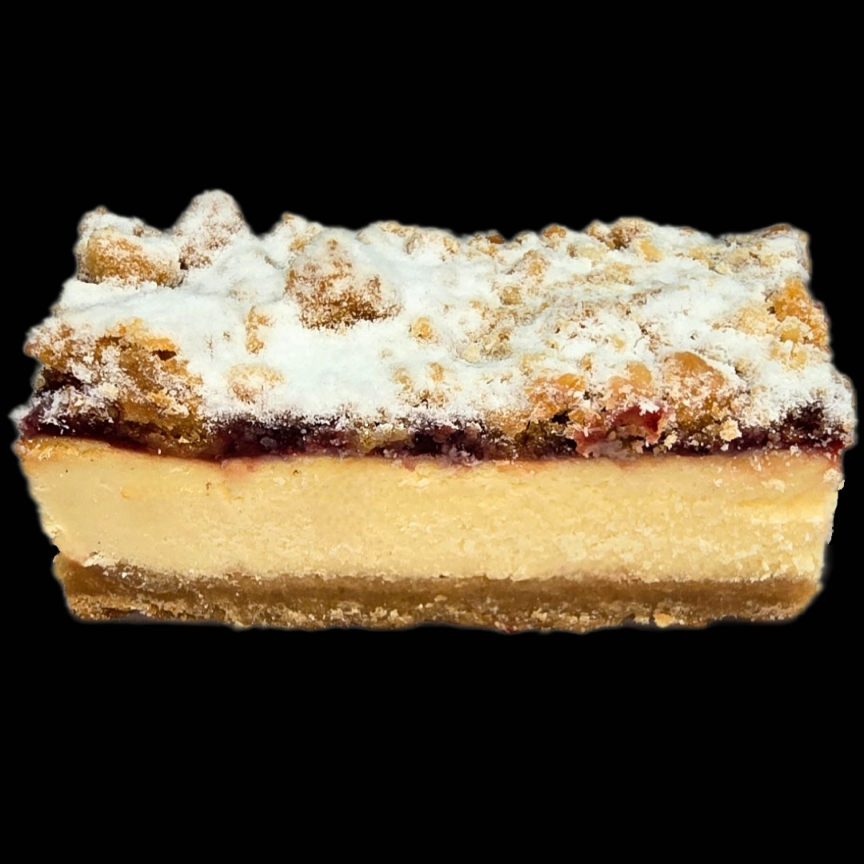 CHERRY CRUMBLE CHEESECAKE BOX6 (GF)