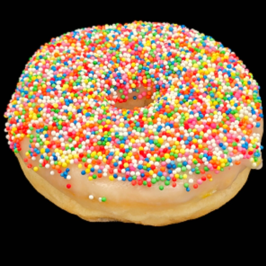 FAIRY BREAD RING DONUT 