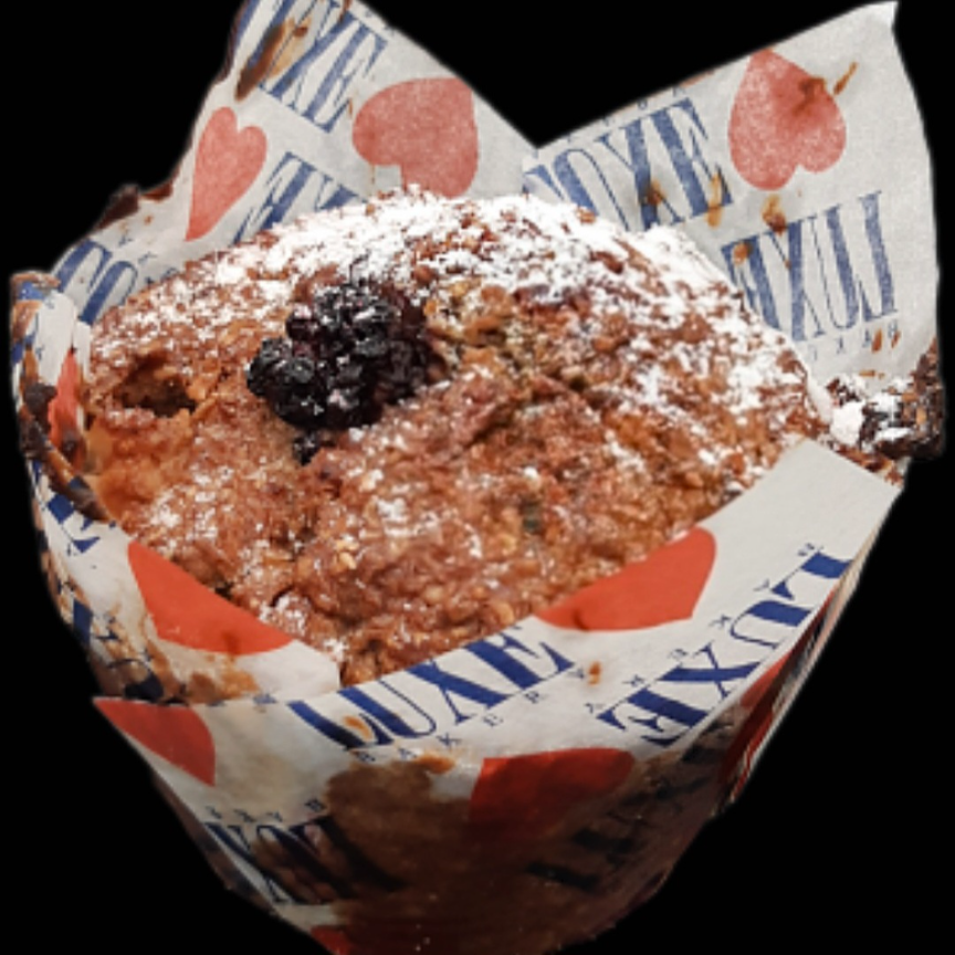 APPLE & BLACKBERRY BRAN MUFFIN