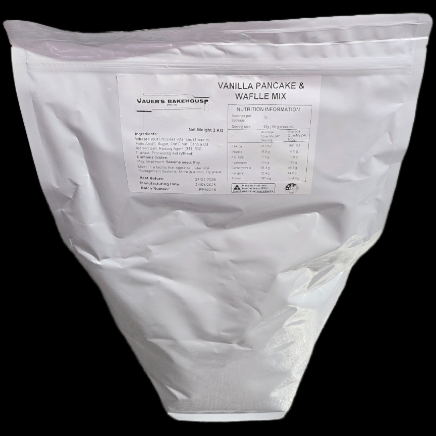 VANILLA PANCAKE MIX 3KG