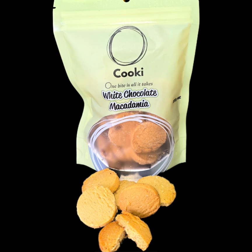 100G MINI BITES WHITE CHOCOLATE MACADAMIA 