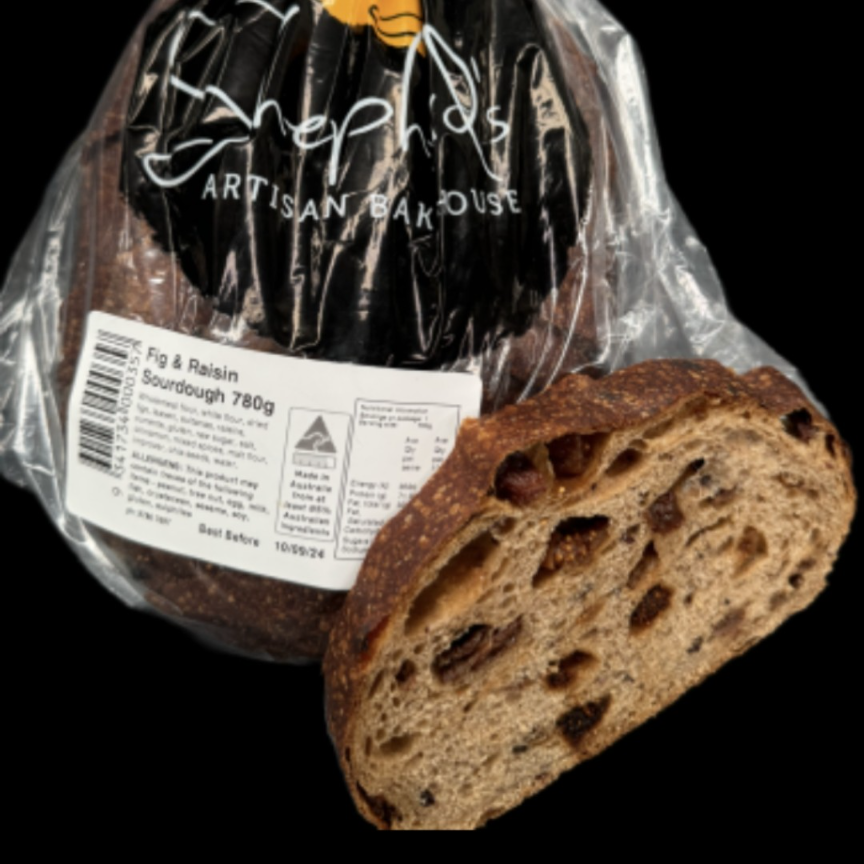 780G - 14MM - FIG & RAISIN LOAF CUT 