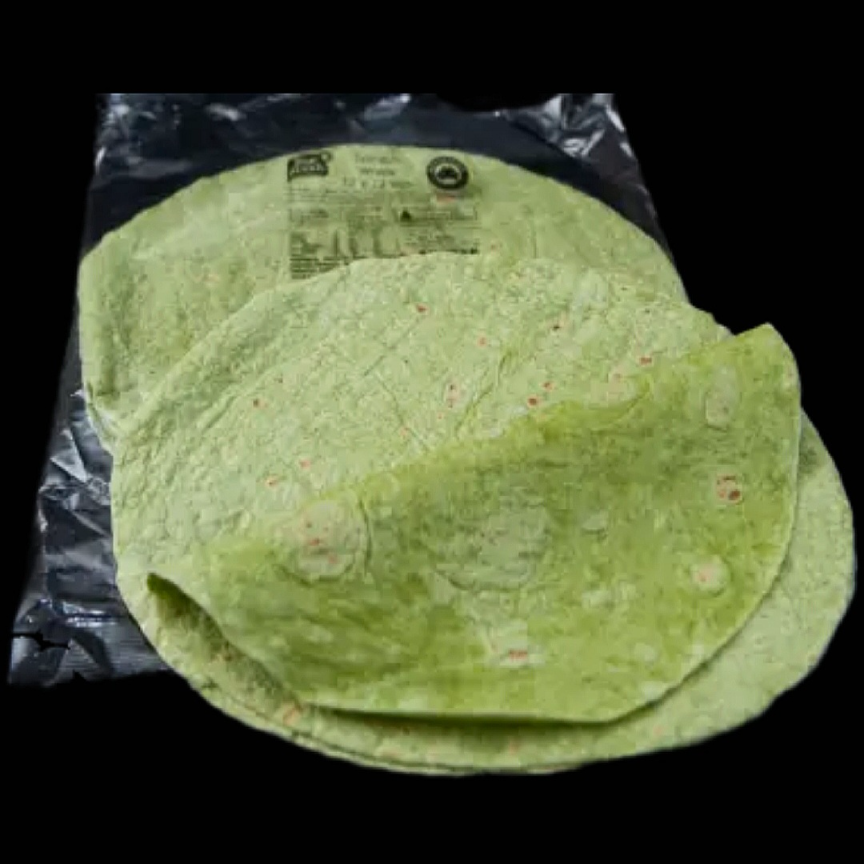 SPINACH TORTILLA WRAPS PK12