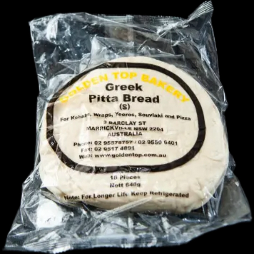 SMALL PITTA BREAD PK10 (BLACK PACKET)