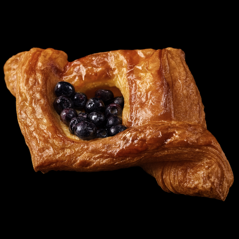 LARGE DIAMOND DANISH BLUEBERRY