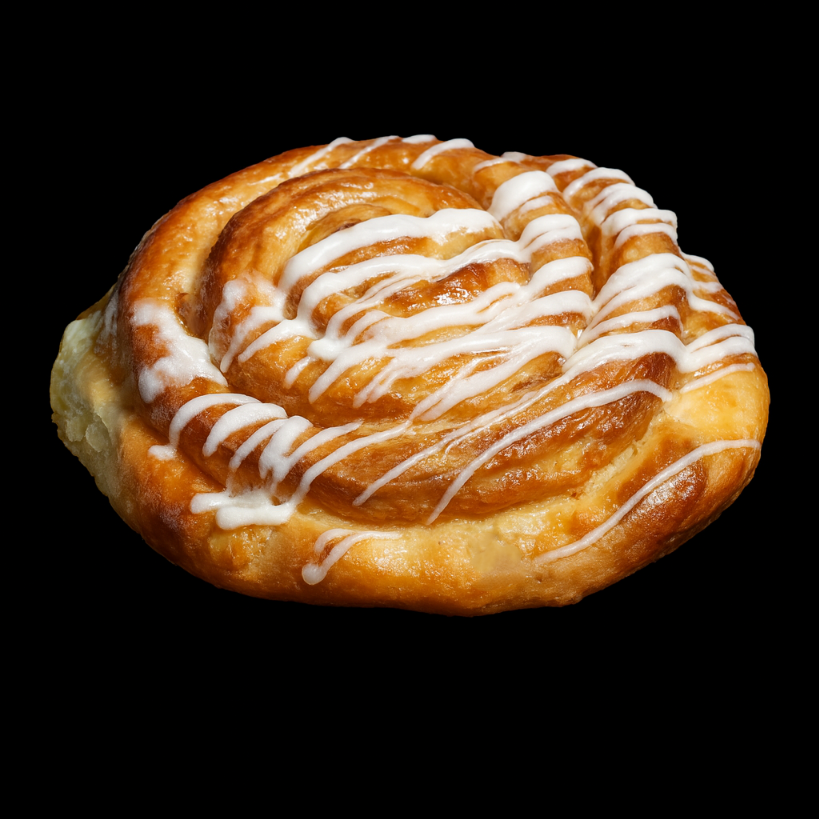 APPLE & CINNAMON SNAIL W/ICING