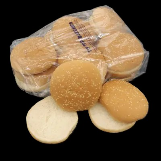 TIPTOP HAMBURGER BUNS PK12