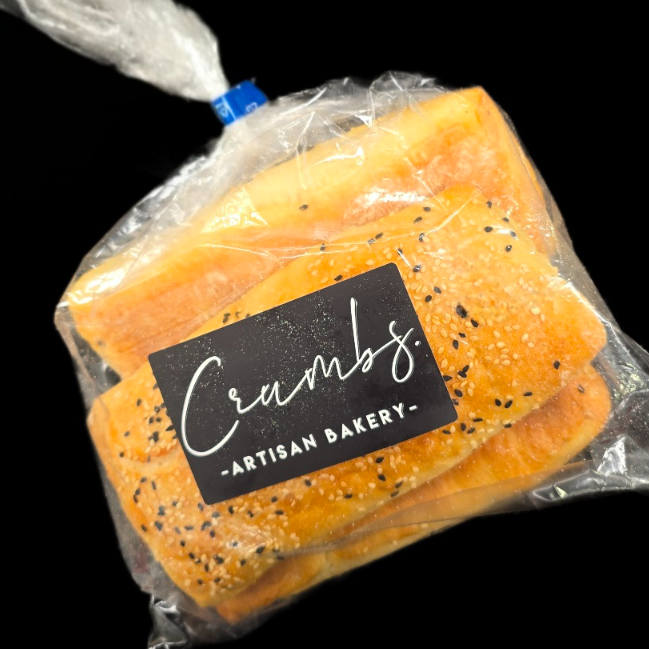 SEEDED ARTISAN CIABATTA ROLL (PK3)