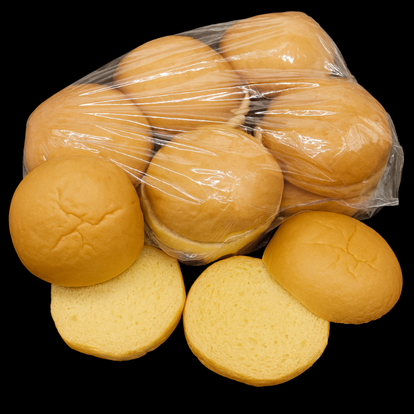 90G BRIOCHE BUNS GLAZED PK12