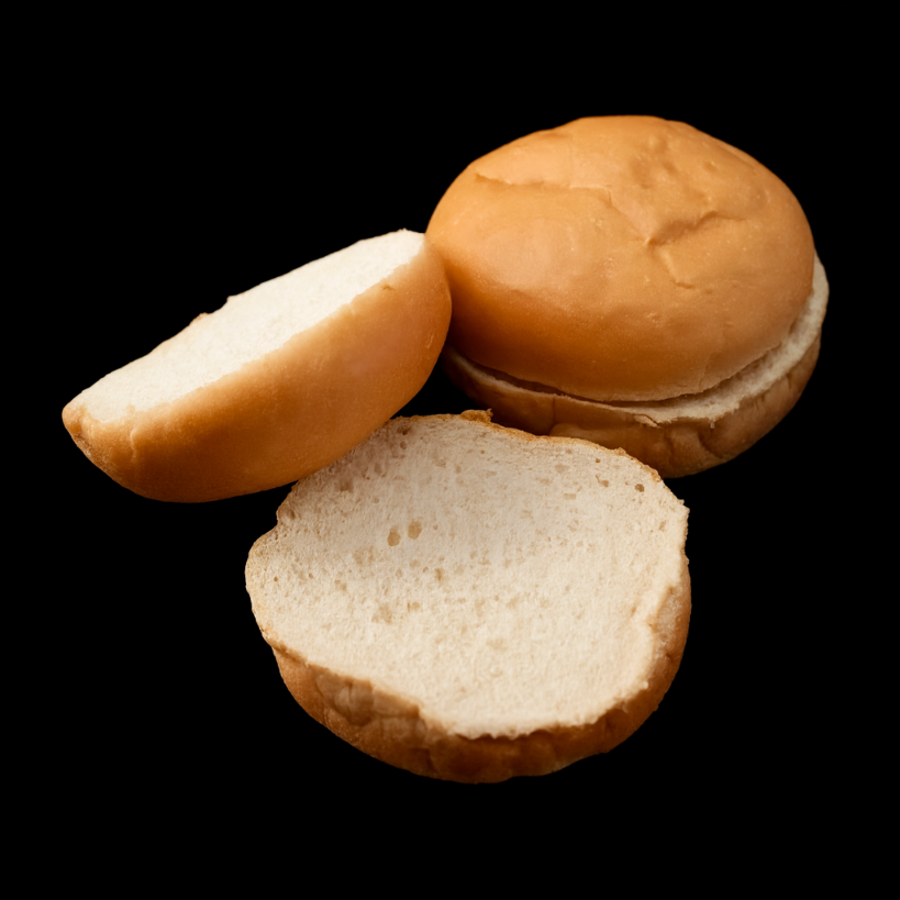 PLAIN HAMBURGER BUNS PK12