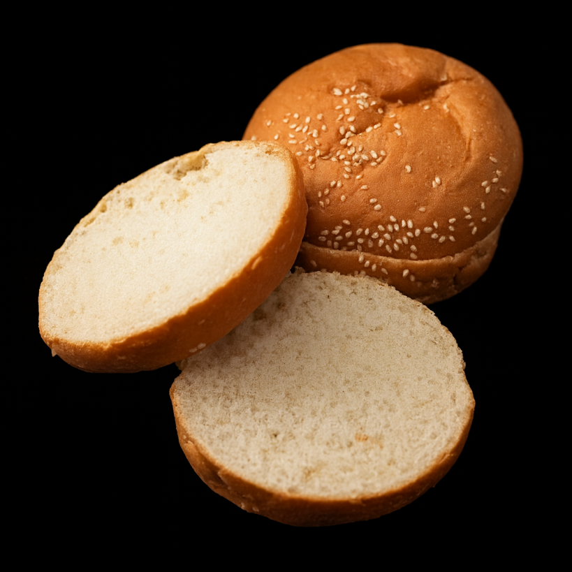 HAMBURGER BUNS WHITE SEED PK12