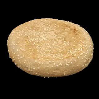 FLAT BROWN SEEDED ROLL