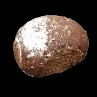 DINNER ROLL DARK-RYE