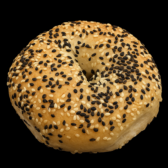 MIXED SEED BAGEL 120G