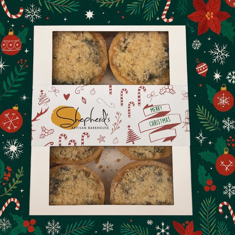 GF SHEPHERDS FRUIT MINCE TART BOX6