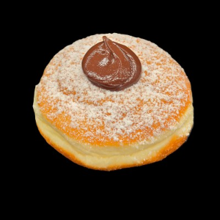 LARGE NUTELLA FILLED BALL DONUTS BOX6