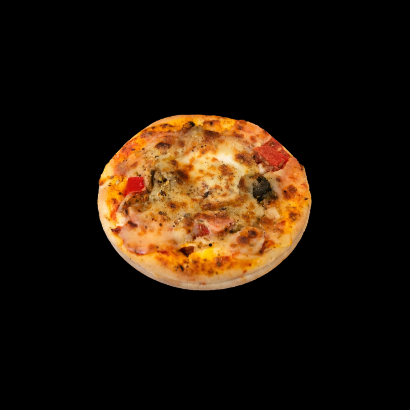 VEGETARIAN PIZZA MINI'S PK12