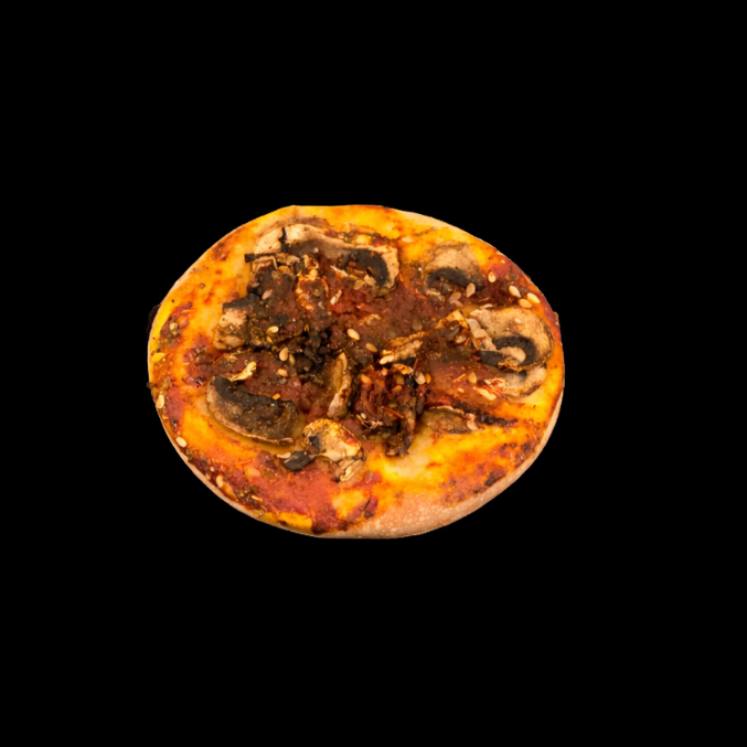 MUSHROOM PIZZA MINI'S PK12 VEGAN