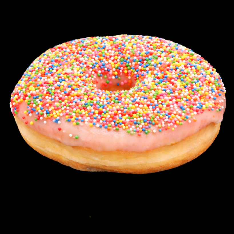 FAIRY BREAD RING DONUT 