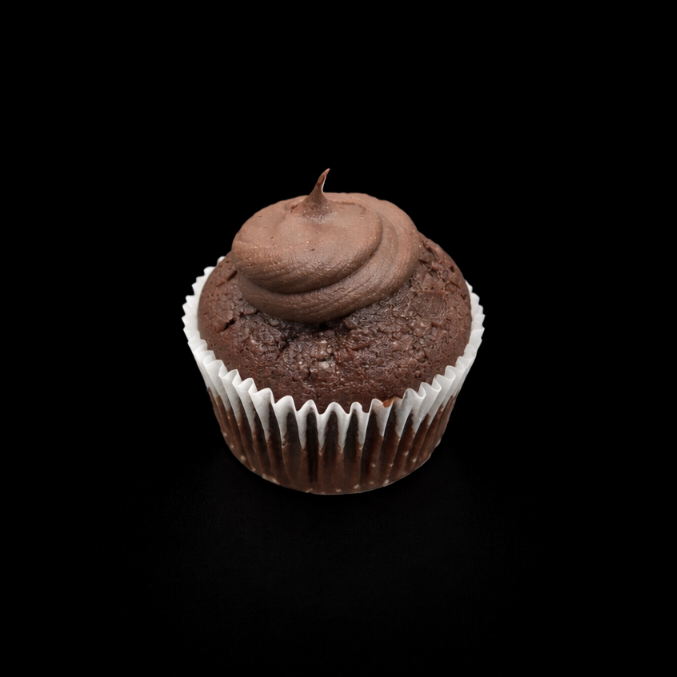 TOPPED MINI MUFFIN DOUBLE CHOC BOX6