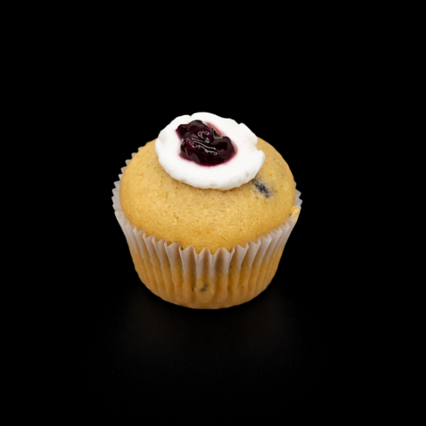 TOPPED MINI MUFFIN BLUEBERRY BOX6