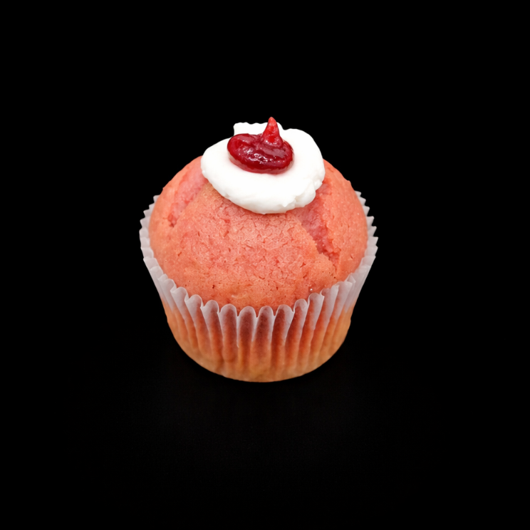 TOPPED MINI MUFFIN RASPBERRY BOX6