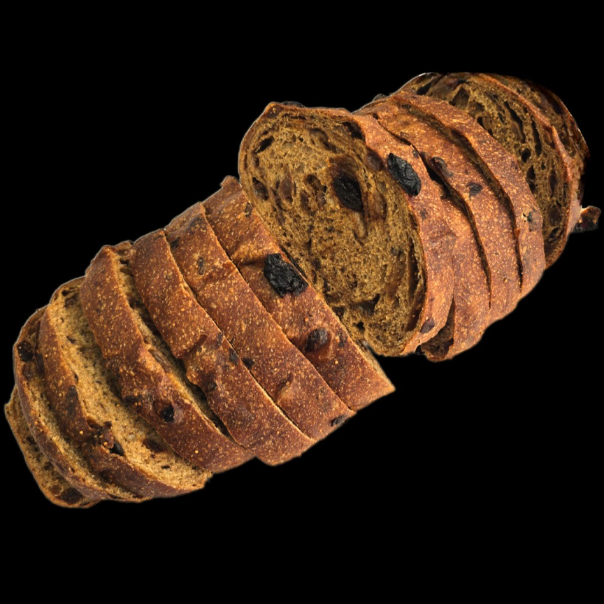 780G - 14MM - FIG & RAISIN LOAF CUT 