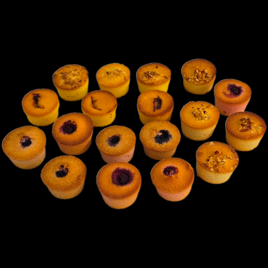 MINI ASSORTED FRIAND GLUTEN FREE BOX18