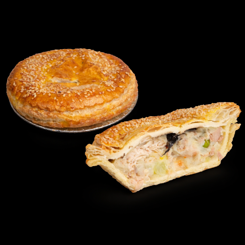 PREMIUM CHICKEN  & MUSHROOM PIE BOX4