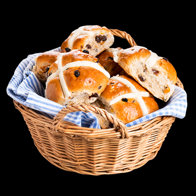 HOT CROSS BUN PK6