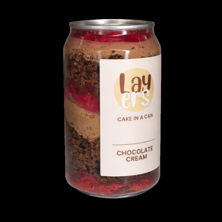 CHOCOLATE CREAM CAKE IN A CAN BOX6