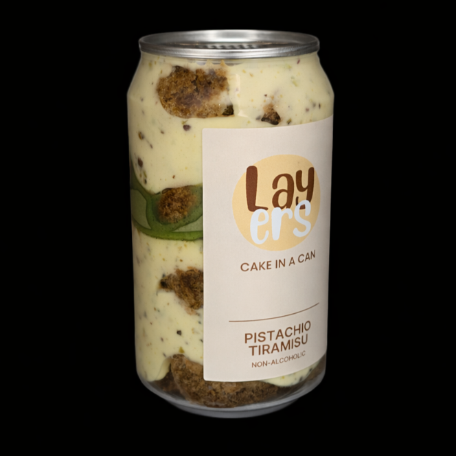 PISTACHIO TIRAMISU CAKE IN A CAN BOX6