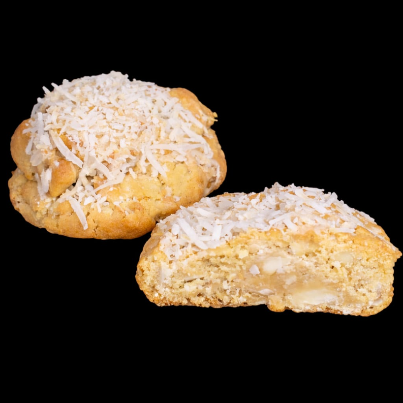 WHITE CHOCOLATE, MACADAMIA BUINO COOKIE BOX6