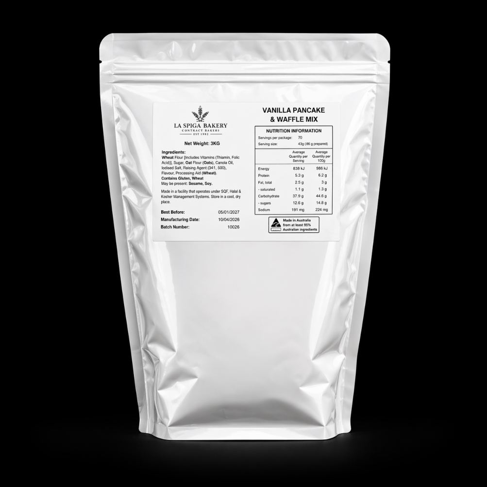 VANILLA PANCAKE MIX 3KG