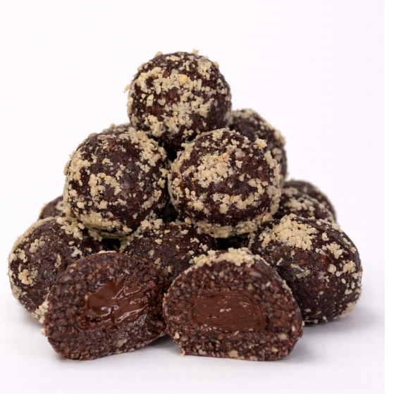 CHOCOLATE & PEANUT BUTTER BLISS BALL PK18 (GF)