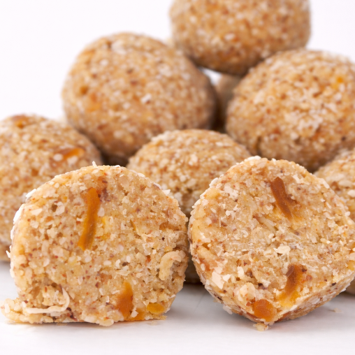 COCONUT & APRICOT BLISS BALL PK18 (GF)
