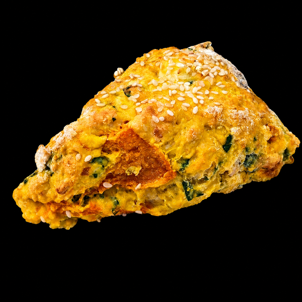 PREMIUM PUMPKIN & SPINACH SCONE BOX5