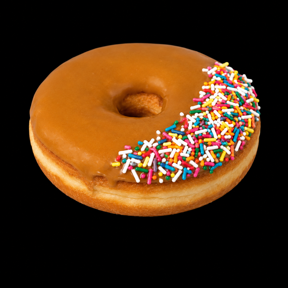 CARAMEL ICED DONUT