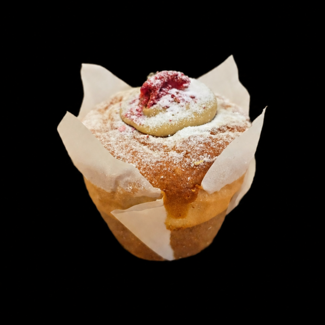 STRAWBERRY & PISTACHIO MUFFIN GF BOX6