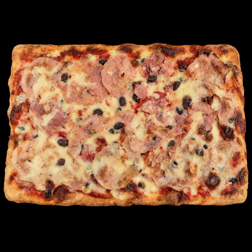 PUGLIESE HAM, OLIVE & TOMATO SLAB