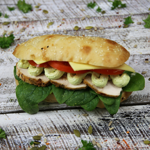 Focaccia - Cajun Chicken_image_The Healthlink Crew_order now