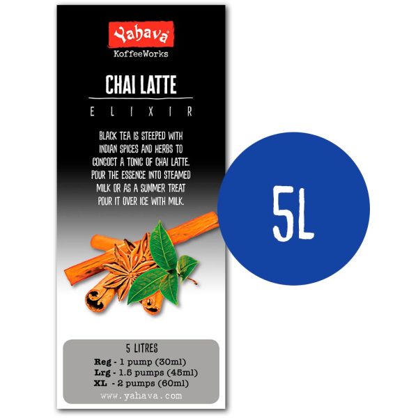 Chai Latte 5 Litre Tub