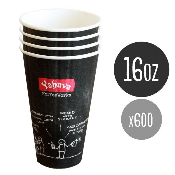 16oz Take Away Cup (600 per box)_image_Yahava KoffeeWorks_order now