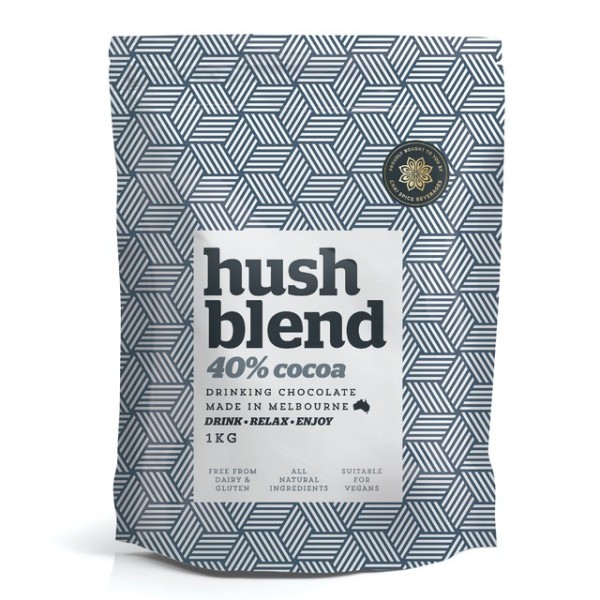 Hush Blend 40% Drinking Chocolate 1kg_image_Chai Spice Beverages_order now